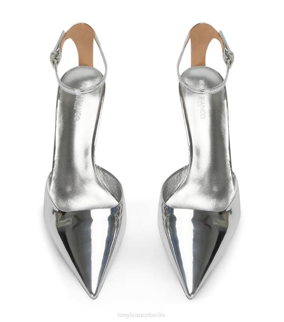 niedrige Absätze| de Tony Bianco Frauen Bella Heels silberner Glanz 4624264
